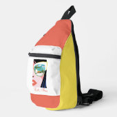 Let's Fun beroemd gemaakt door The White Lotus Sling Bag (Rechterhoek)