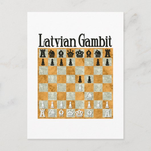 Lets Gambit Briefkaart (Voorkant)