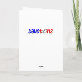 "Let's get Blitzen" Kerst wenskaart Feestdagen Kaart (Achterkant)