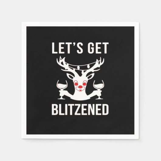 Let's Get Blitzened Classic Servet (Voorkant)