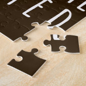 Let's Get Chocolate Wasted Chocoholic Legpuzzel (Zijkant)