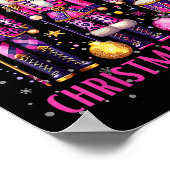 Let's Get Crackin' Funny Nutcracker Xmas Vrouwen G Poster (Hoek)