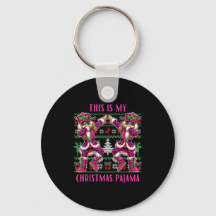 Let's Get Crackin' Funny Nutcracker Xmas Vrouwen G Sleutelhanger