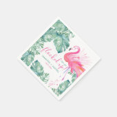 Let's Get Flocked Up Cocktail Servet (Hoek)