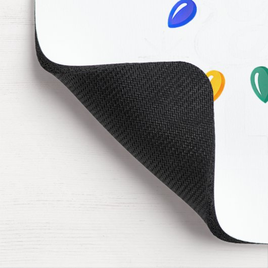 Let's Get Lit Christmas Lights  Muismat (Hoek)