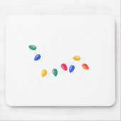 Let's Get Lit Christmas Lights  Muismat (Voorkant)