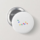 Let's Get Lit Christmas Lights  Ronde Button 5,7 Cm (Voorkant /achterkant)