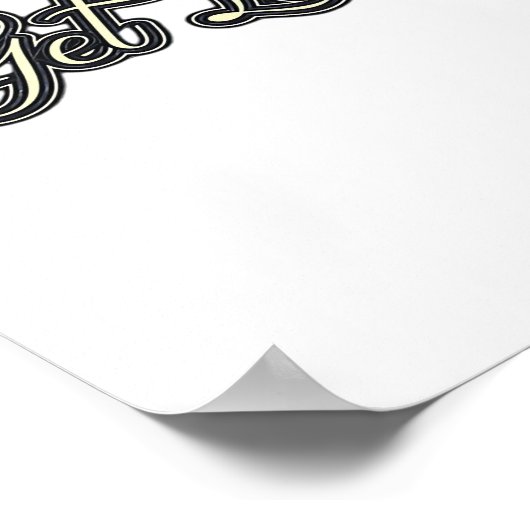 Let's Get Lit Classic Creative Casual Poster (Hoek)