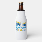 Let's Get Lit Cozy Flesjeskoeler (Fles Voorkant)