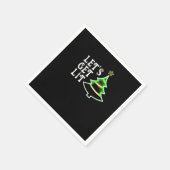 Let's Get Lit Design Adult Funny Christmas Essenti Servet (Hoek)