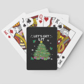 Let's Get Lit Essential Aesthetic Style Pokerkaarten (Achterkant)