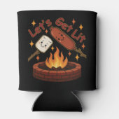 Let's Get Lit Firepit - Schattigee Marshmallow & H Blikjeskoeler (Achterkant)