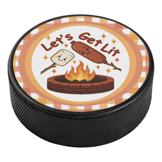 Let's Get Lit Firepit - Schattigee Marshmallow & H Hockey Puck (3/4)