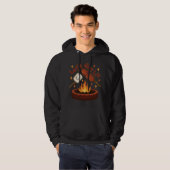 Let's Get Lit Firepit - Schattigee Marshmallow & H Hoodie (Voorkant volledig)