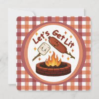Let's Get Lit Firepit - Schattigee Marshmallow & H