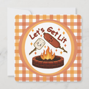 Let's Get Lit Firepit - Schattigee Marshmallow & H Kaart