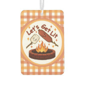 Let's Get Lit Firepit - Schattigee Marshmallow & H Luchtverfrisser (Achterkant)