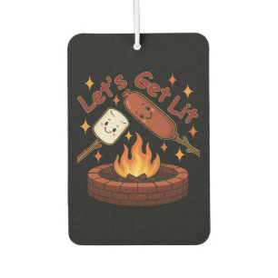 Let's Get Lit Firepit - Schattigee Marshmallow & H Luchtverfrisser