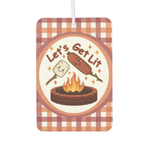Let's Get Lit Firepit - Schattigee Marshmallow & H Luchtverfrisser
