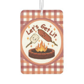 Let's Get Lit Firepit - Schattigee Marshmallow & H Luchtverfrisser (Achterkant)