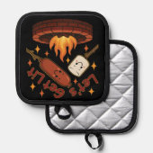 Let's Get Lit Firepit - Schattigee Marshmallow & H Pannenlap (Voorkant / Achterkant)