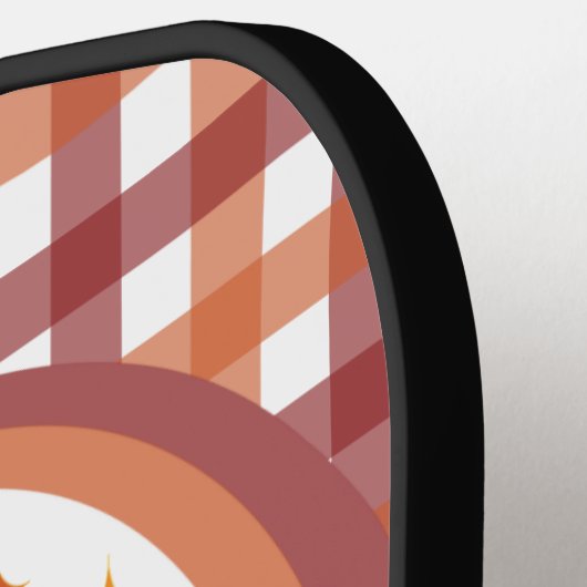 Let's Get Lit Firepit - Schattigee Marshmallow & H Pickleball Paddle (Links Detail)