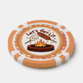 Let's Get Lit Firepit - Schattigee Marshmallow & H Poker Chips (Enkel)