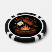 Let's Get Lit Firepit - Schattigee Marshmallow & H Poker Chips (Enkel)