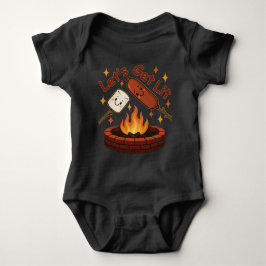 Let's Get Lit Firepit - Schattigee Marshmallow & H Romper
