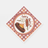 Let's Get Lit Firepit - Schattigee Marshmallow & H Servet (Hoek)