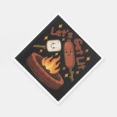 Let's Get Lit Firepit - Schattigee Marshmallow & H Servet (Hoek)