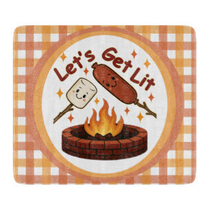 Let's Get Lit Firepit - Schattigee Marshmallow & H Snijplank