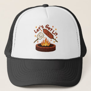 Let's Get Lit Firepit - Schattigee Marshmallow & H Trucker Pet