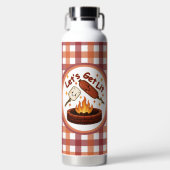 Let's Get Lit Firepit - Schattigee Marshmallow & H Waterfles (Voorkant)