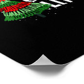 Let's Get Lit Funny Christmas Drink Mannen Vrouwen Poster (Hoek)