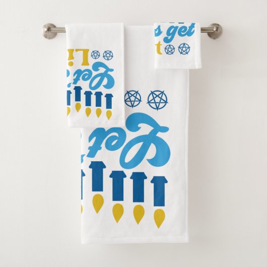 Let's Get Lit! Handdoekenset Bad Handdoek (Insitu)