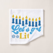 Let's Get Lit! Handdoekenset Bad Handdoek (Wasdoekje)