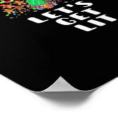 Let's Get Lit - Kerst Essentieel Poster (Hoek)