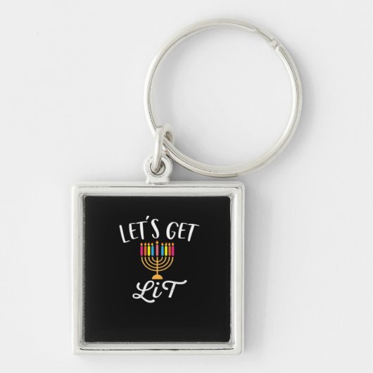 Let's Get Lit - Literary Slim Fit Essential Sleutelhanger (Voorkant)