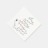 Lets Get Lit Quote Christmas Servet (Hoek)