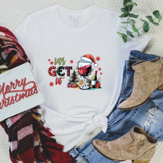 Let's Get Lit" T-shirt voor dames