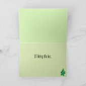 "Let's Get Lit Up" Grappige kerst Feestdagen Kaart (Binnen)