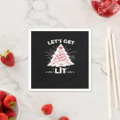 Let's Get Lit - Wit Essentieel Servet (Insitu)