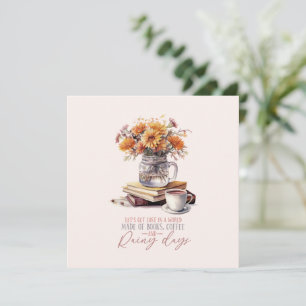 Let's Get Lost - Boeken, koffie en regen rustiek