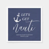 Let's Get Nauti Servetten (Voorkant)