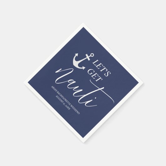 Let's Get Nauti Servetten (Hoek)