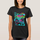 Lets Get Physical - Fitness 80's Workout 1 T-shirt (Voorkant)