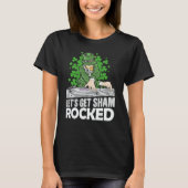Let's Get Shamrocked St Patrick's Party DJ Leprech T-shirt (Voorkant)