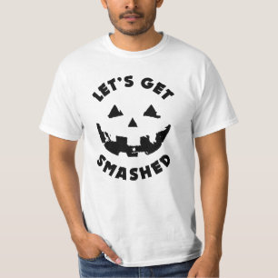 Let's Get Smashed beroemd gemaakt door Halloween Q T-shirt
