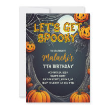 Let's Get Spooky Birthday